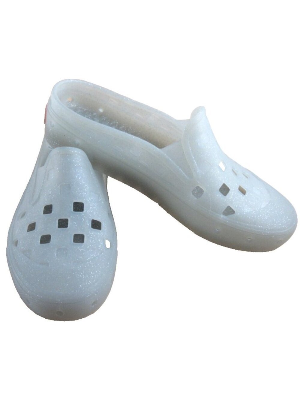 Vans Men's Slip On Mule Trek Glitter Grey Rubber Water Shoes Sizes NEW